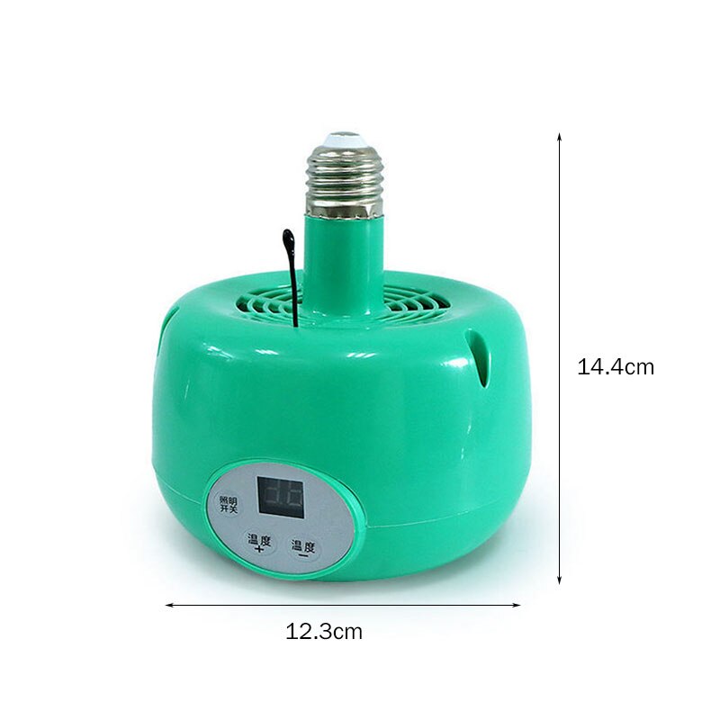 Lampe chauffante à contrôle de température, 300W, contrôle de la température, pour animaux de ferme, ampoule chauffante pour poules, pigeons