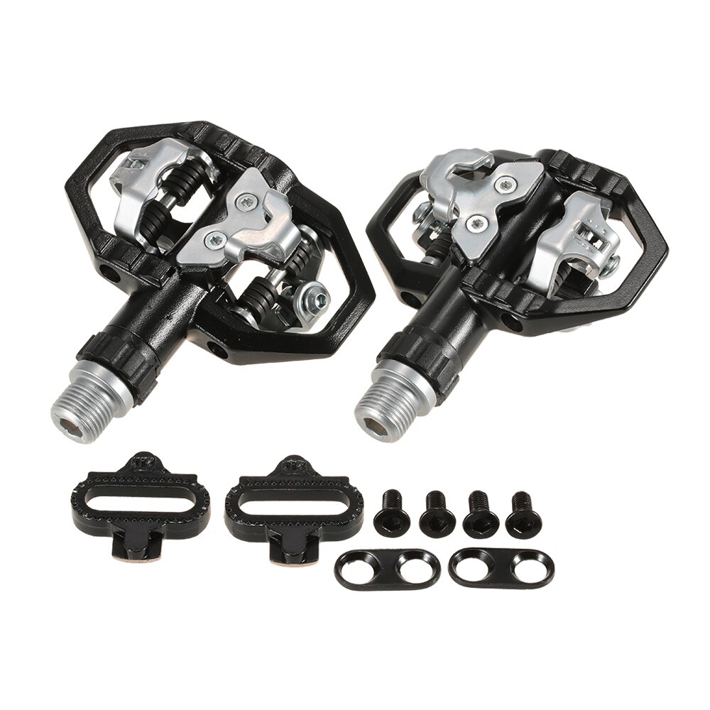 Wellgo Non-Slip Ultralight Bicycle Pedals MTB Mountain Bike Pedals Wide Platform Bearings Pedales Bicicleta MTB Accessories: Black