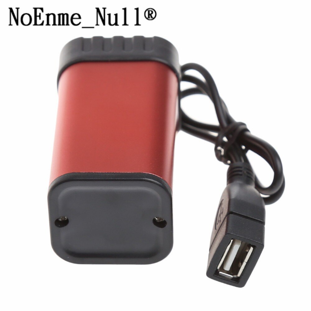 Vandtæt 5v usb bærbar 4x aa batterioplader holder kit power bank case box
