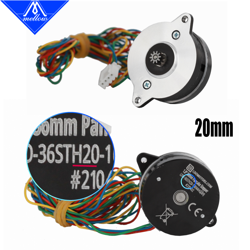 Moteur doux haute température LDO NEMA14 36mm LDO-36STH17-0354AHG/LDO-36STH20-1004AHG pour Mini extrudeuse Orbiter/Sherpa Voron 2.4