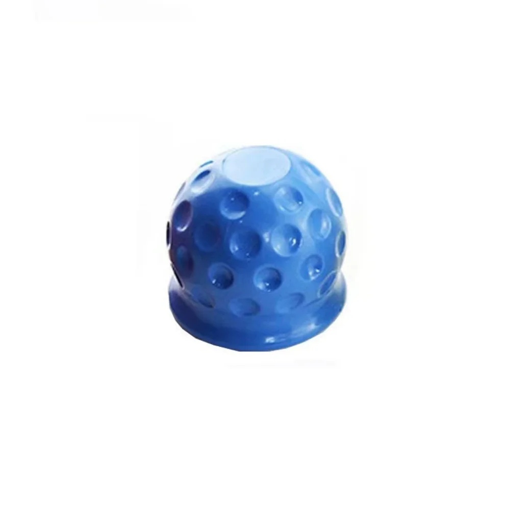 Gloednieuwe 50MM trekhaakbal afdekking, universele trekhaakbal beschermkap, auto-accessoires.: Blauw