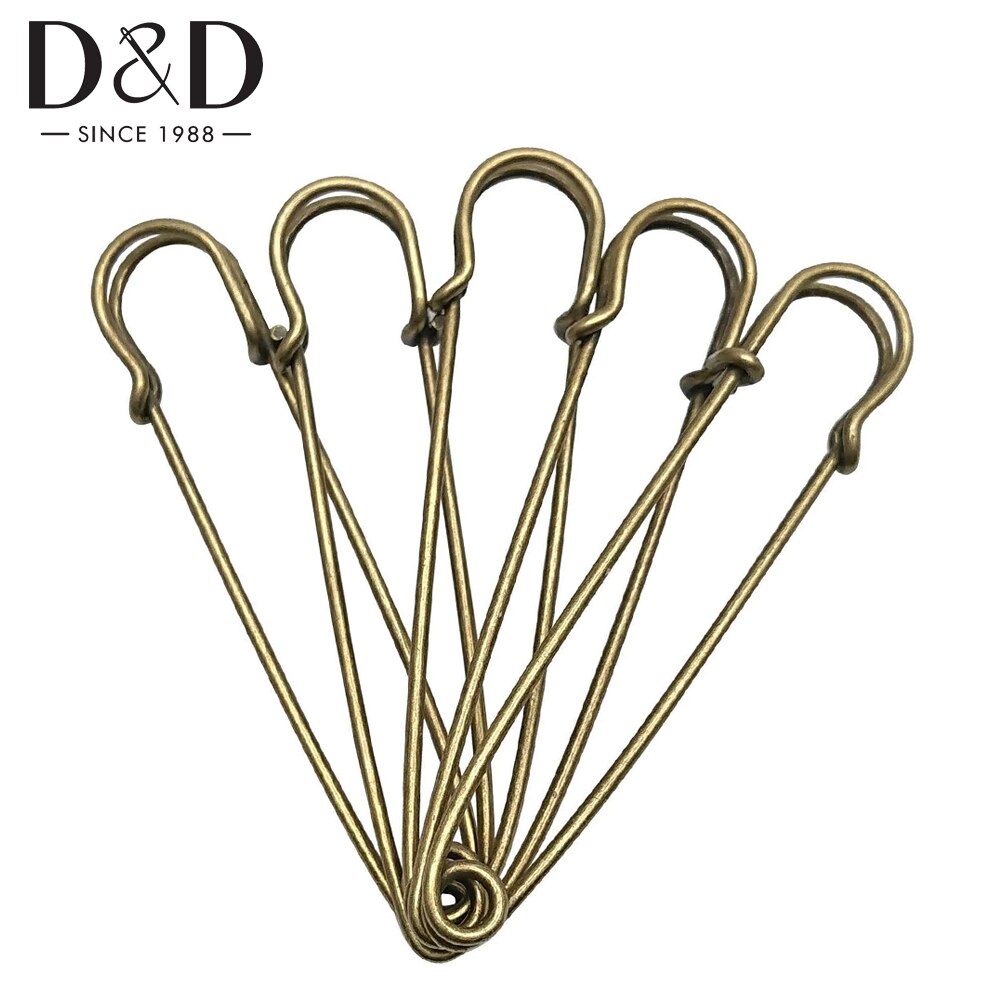 10pcs Safety Pins Metal Safety Pins for Blankets Skirts Kilts Stainless Steel Sewing Pin Large 3 Inch Sewing Accessories