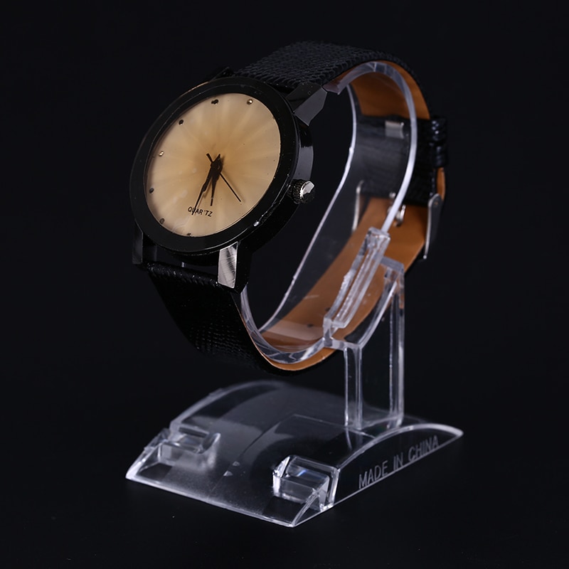 Smykkearrangørstativ klar akryl klokke armbånd armbånd viser display holder stativ stativ smykker hard display