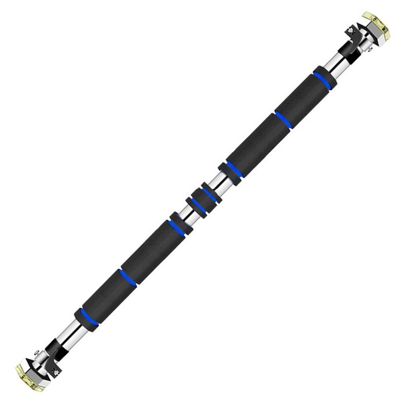 Pull up bar dörrkarm, justerbar dörr horisontell bar fast spänne hem träning gym pull up träning bar sport: Mång