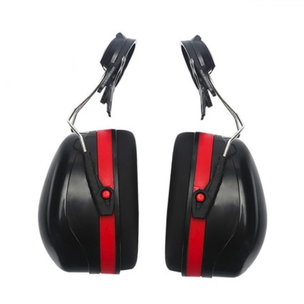 Hard Hat Mounting Ear Muffs Cap Mount Protective Earmuffs Noise Reduction Ear Covers Noise-cancelling Ear Protectors: Default Title