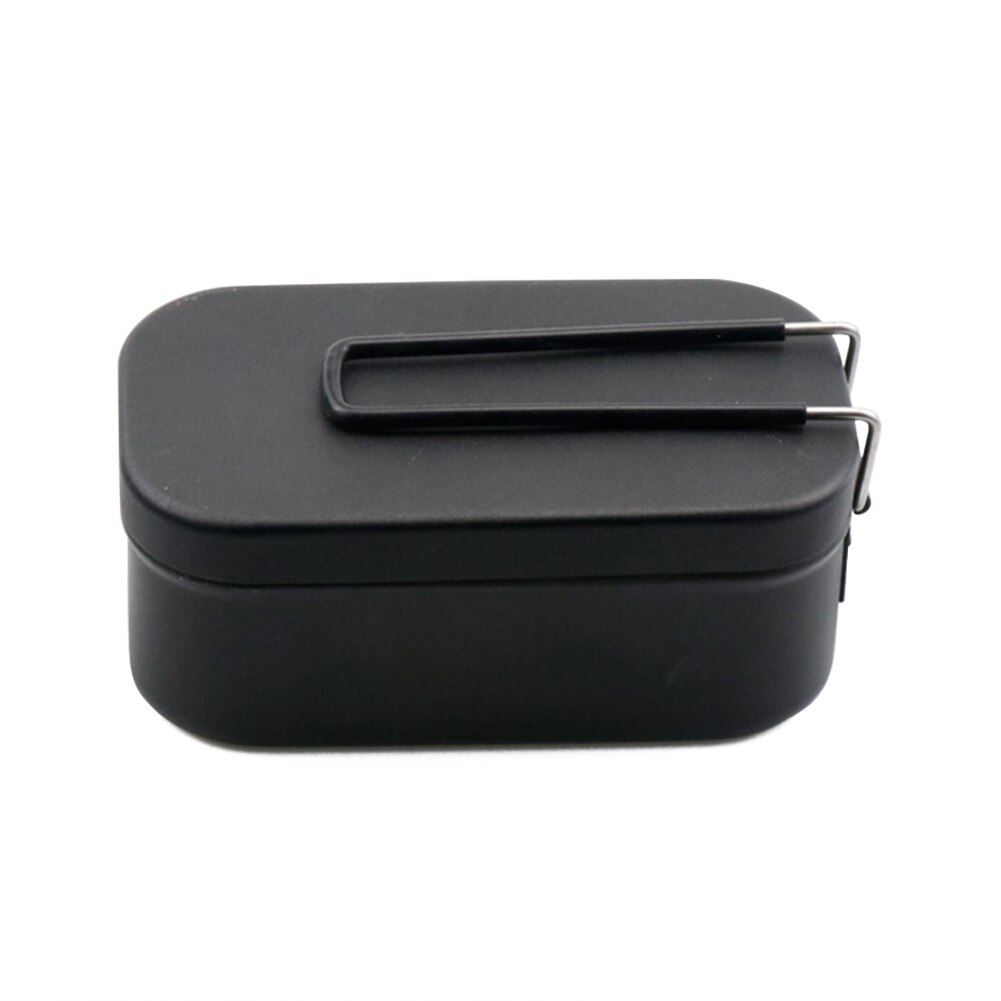 Aluminum Alloy Lunch Box Stainless Picnic Box Ourdoor Dinner Pail Travel Camping food Containe Breafast Storage Dinnerware: Default Title