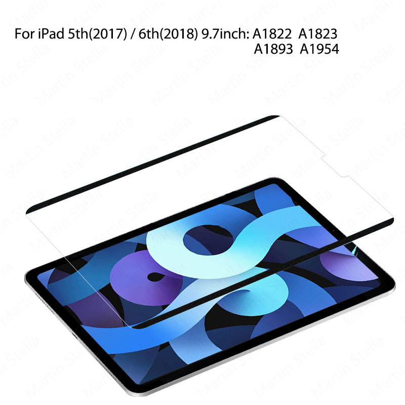 Film papierowy jak na Ipad Pro 11 2021 2020 12.9 9.7 10.2 9 generacji Screen Protector na Ipad Air 4 1 2 3 Mini 5 6 akcesoria: 5th 6th 2017 2018