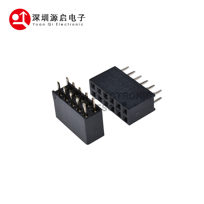 10PCS Zweireihig Pin Buchse Header Buchse Pitch 2,54mm Stecker pinheader 2*2/3/4/5/6/7/8/9/10/11/20/21/25/32/40Pin Für Arduino