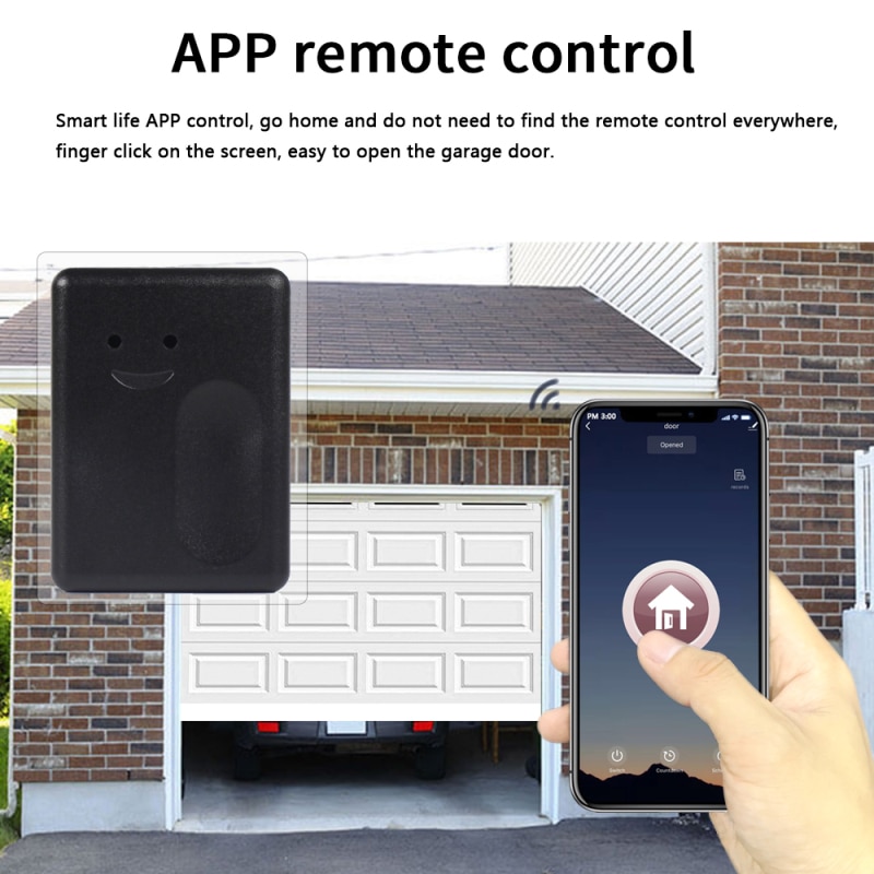 WIFI Garage Door Smart Opener Remote Control Door Opening Device Close or Open Support for Alexa Google EWelink smart gadget