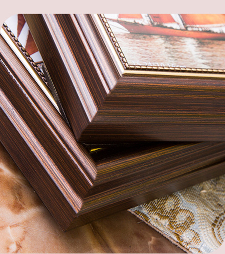 5/6/7/8/10 Polegada retro azul-verde moldura da foto estilo europeu montado na parede de suspensão mesa quadro de imagem da família decoração da casa 1 peça