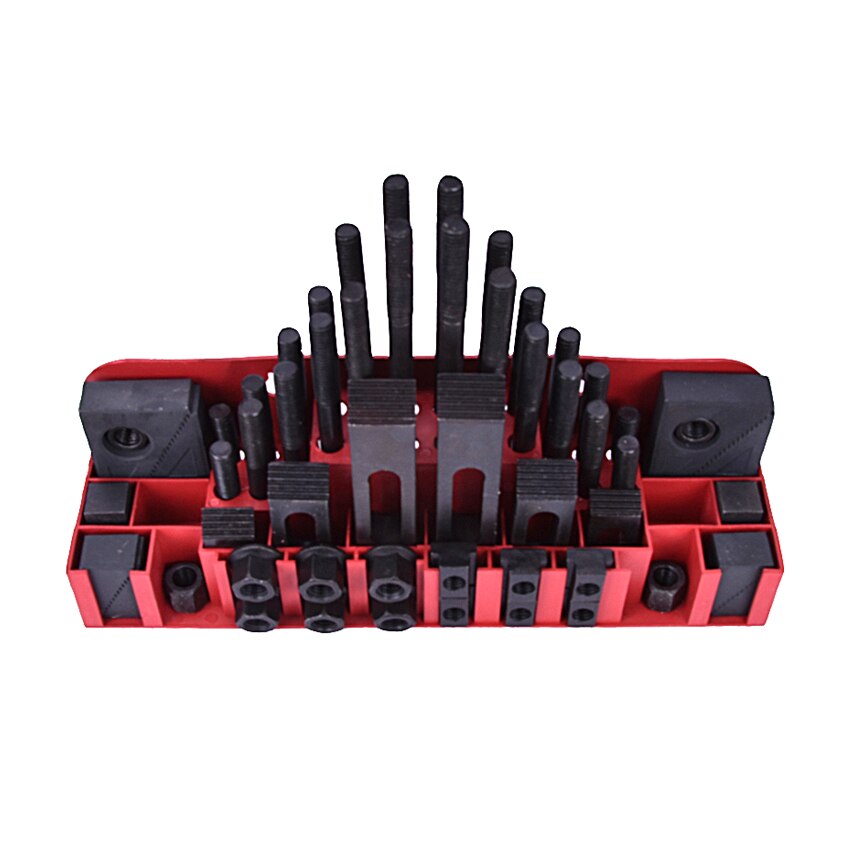 Metex milling machine clamping set M12 58pcs mill clamp kit vice 1SE