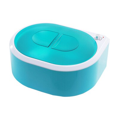 Máquina de Parafina para manos, calentador de Parafina para baño de pies, cera para depilación, dispositivo removedor de pelo, enchufe europeo: Verde