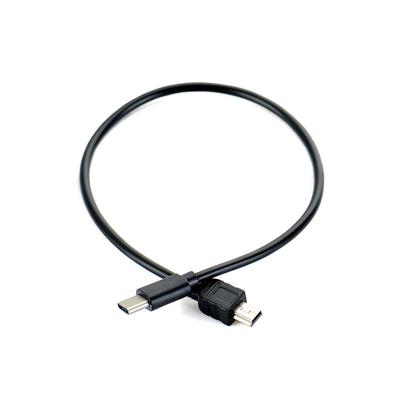 1pc USB Typ-c zu Mini USB Kabel USB-C Stecker auf Mini-B Stecker Konverter Adapter Blei daten Kabel 30cm