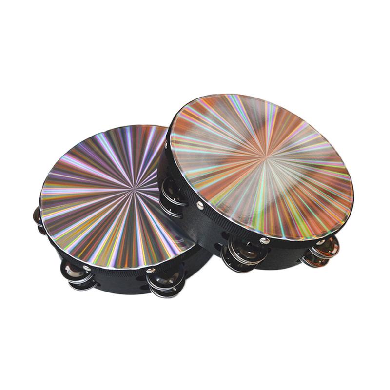 Zespół tamburyn Orff dwurzędowy 8 cali tańcząca śpiewająca akompaniament jakości prezent instrument muzyczny