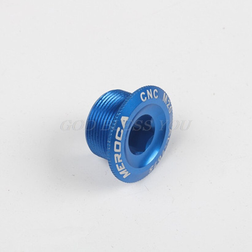 Mtb mountainbike cykel krankarm skruer kranksæt arm bolt cnc cover cups  m20mm til shimano