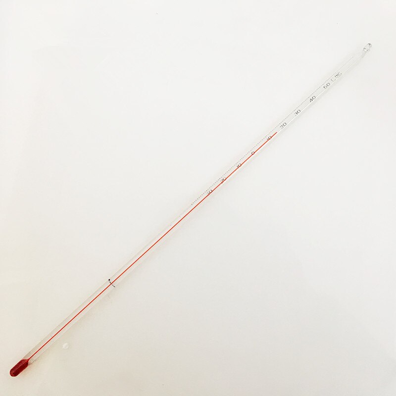 Termómetro de vidrio de-30 a 100 grados Celsius, termómetro básico de agua roja para inmersión en laboratorio, escuela, uso doméstico, 5 unids/lote