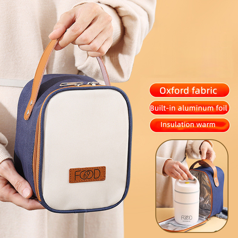Stainless Steel Vacuum Thermal Lunch Box Insulated Lunch Bag Food Warmer Soup Cup Thermos Containers Bento Lunch Box for Kids