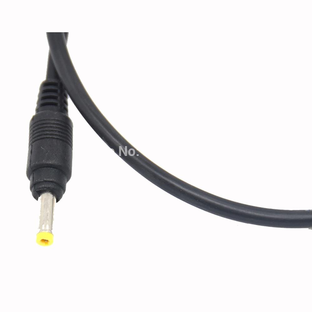 50CM 4.0*1,7mm Stecker auf 5.5*2,1mm Männlichen DC Stecker netzteil kabel verlängerung kabel passen NP-FW50 LP-E6 DR-E18 Attrappe batterie