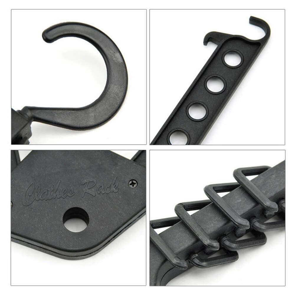 Multi-functional Folding Clothes Hanger Foldable Space Saving Hangers Hook Rack for Home Laundry Bedroom