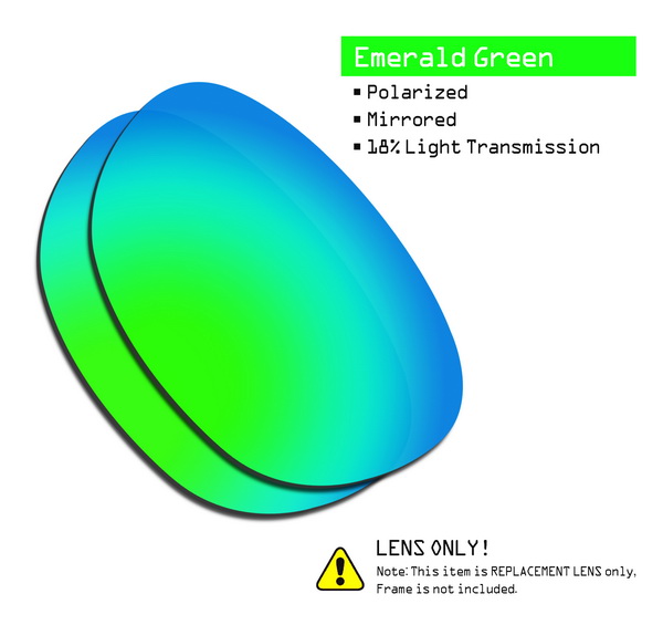 SmartVLT Polarized Replacement Lenses for Oakley Stringer Sunglasses - Multiple Options: Green-ShieldCoat