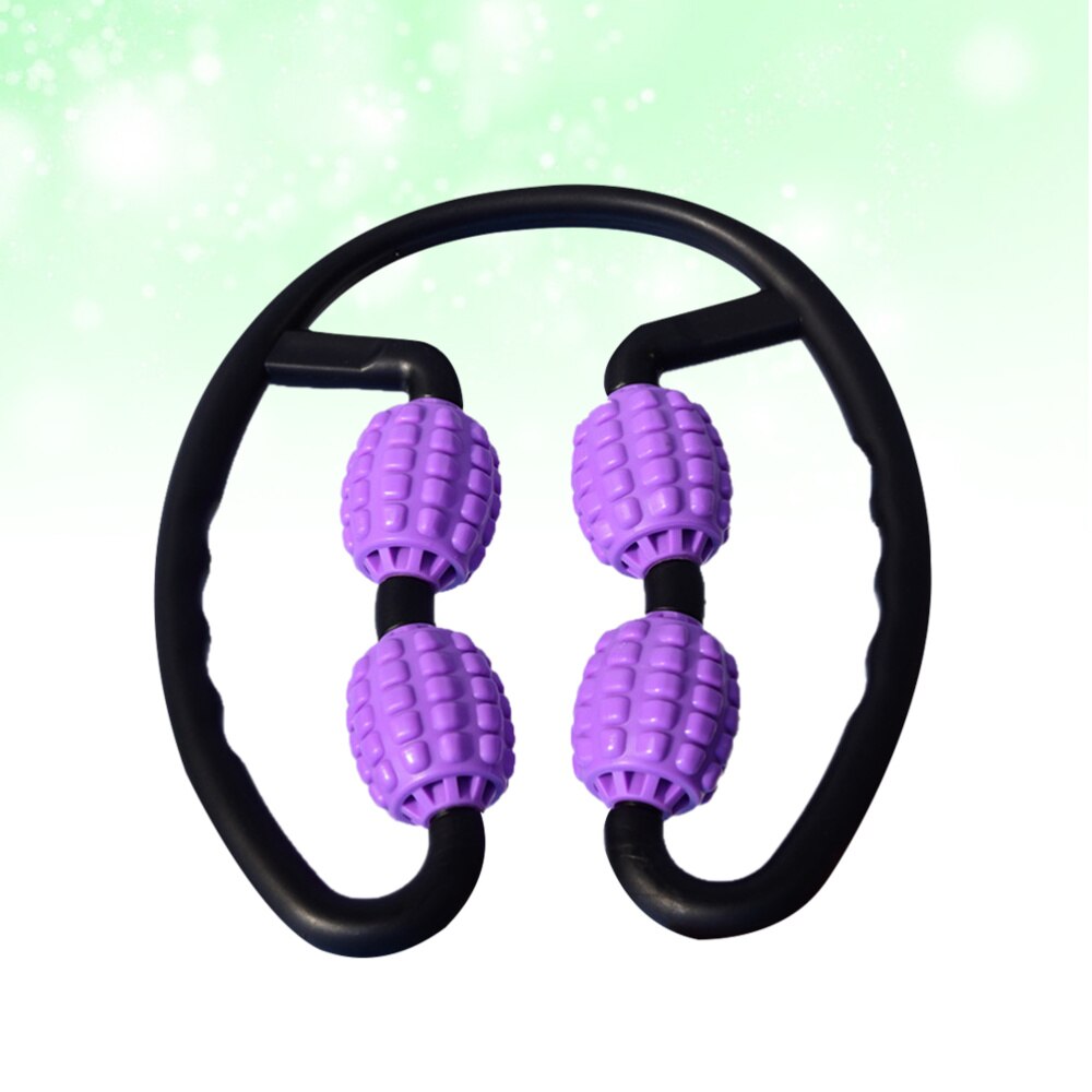 1pc 360 graders massasjeapparat ring form benklips massasjepinne bærbart benrullende massasjeapparat for dame jente gutter kvinner: Default Title
