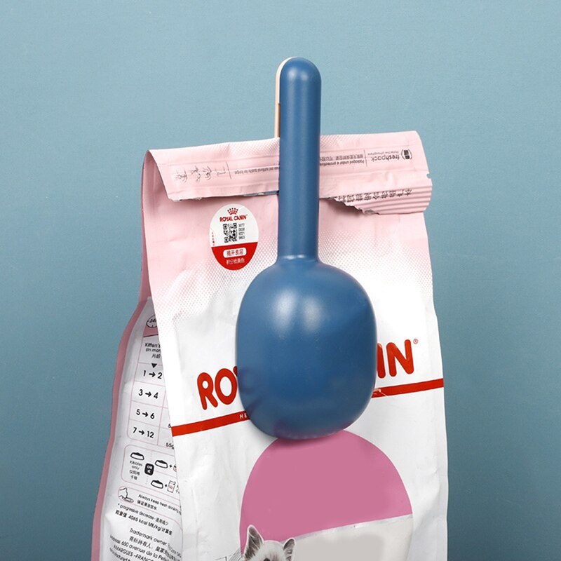 Huisdier kat hond voerschep multifunctionele voerlepel grote capaciteit verdikking kat hond lepel plastic schep huisdier voerbak