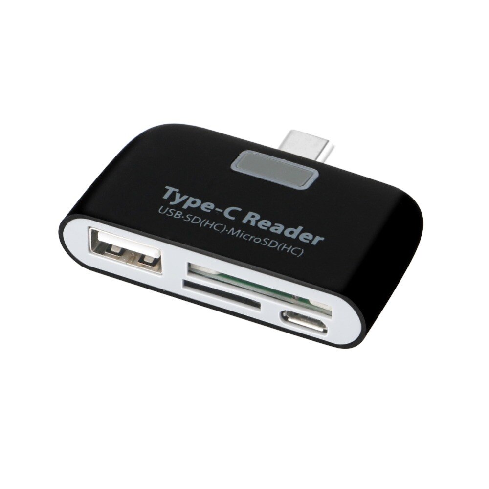 USB 3.1 Tipo C USB-C per TF Micro SD lettore di Schede di OTG Per Macbook Tipo-c Cellulari Notebook Google tablet Finestre Del Computer