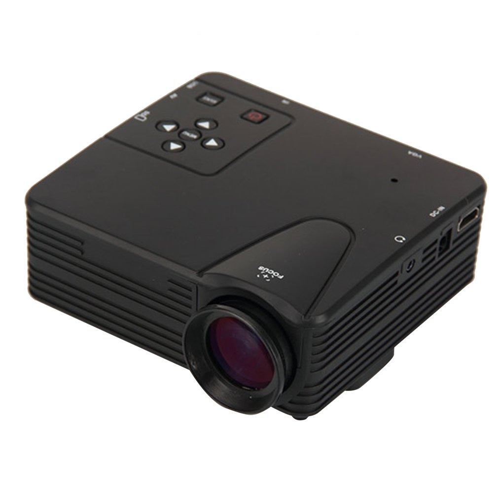 H80 Projector Draagbare Mini 640X480 Pixels Full Hd Helderder En Clear Led Projector Video Home Cinema Theater