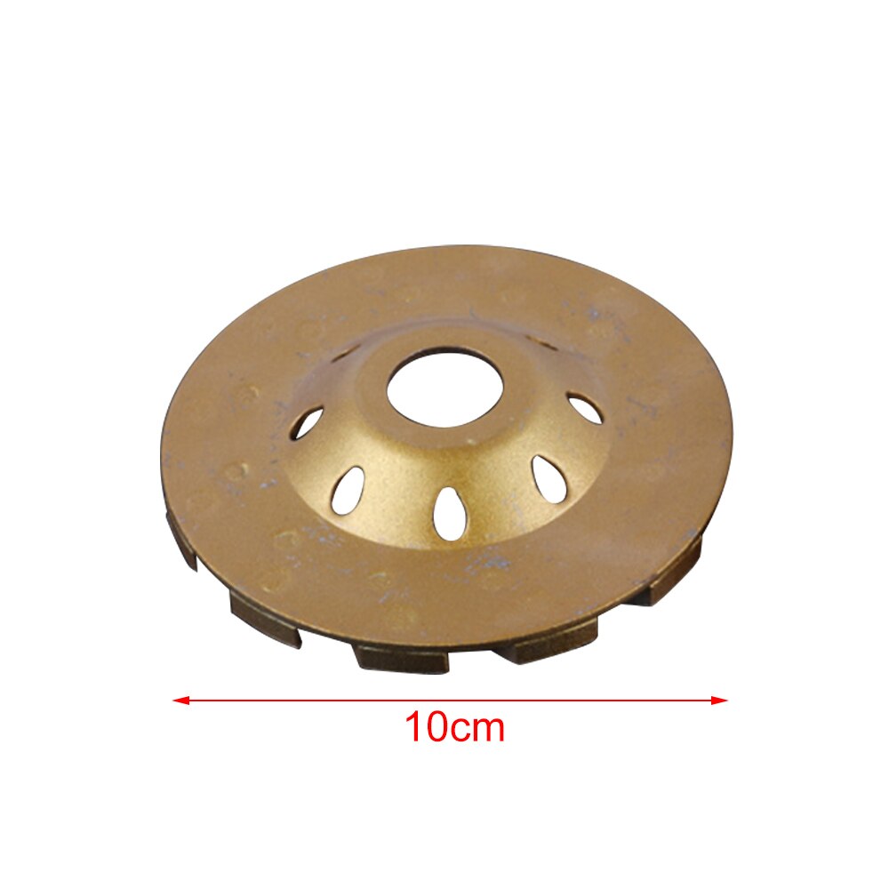 100Mm Diamant Slijpschijf Metalen Legering Disc Kom Vorm Slijpen Cup Beton Graniet Steen Keramiek Slijpschijf Handgereedschap