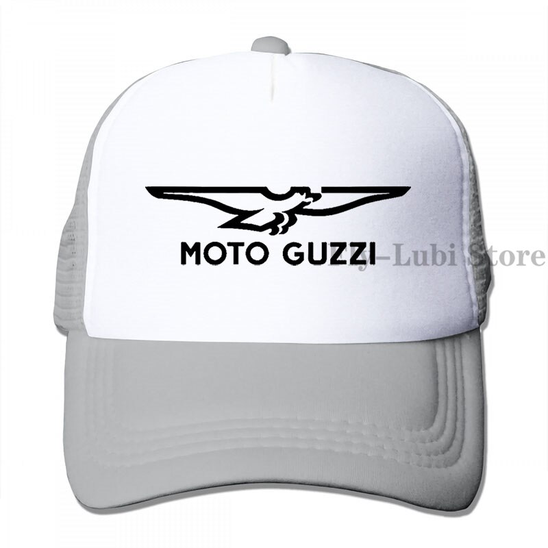 Moto Guzzi Rechts Baseball cap men women Trucker Hats adjustable cap: 3-Gray