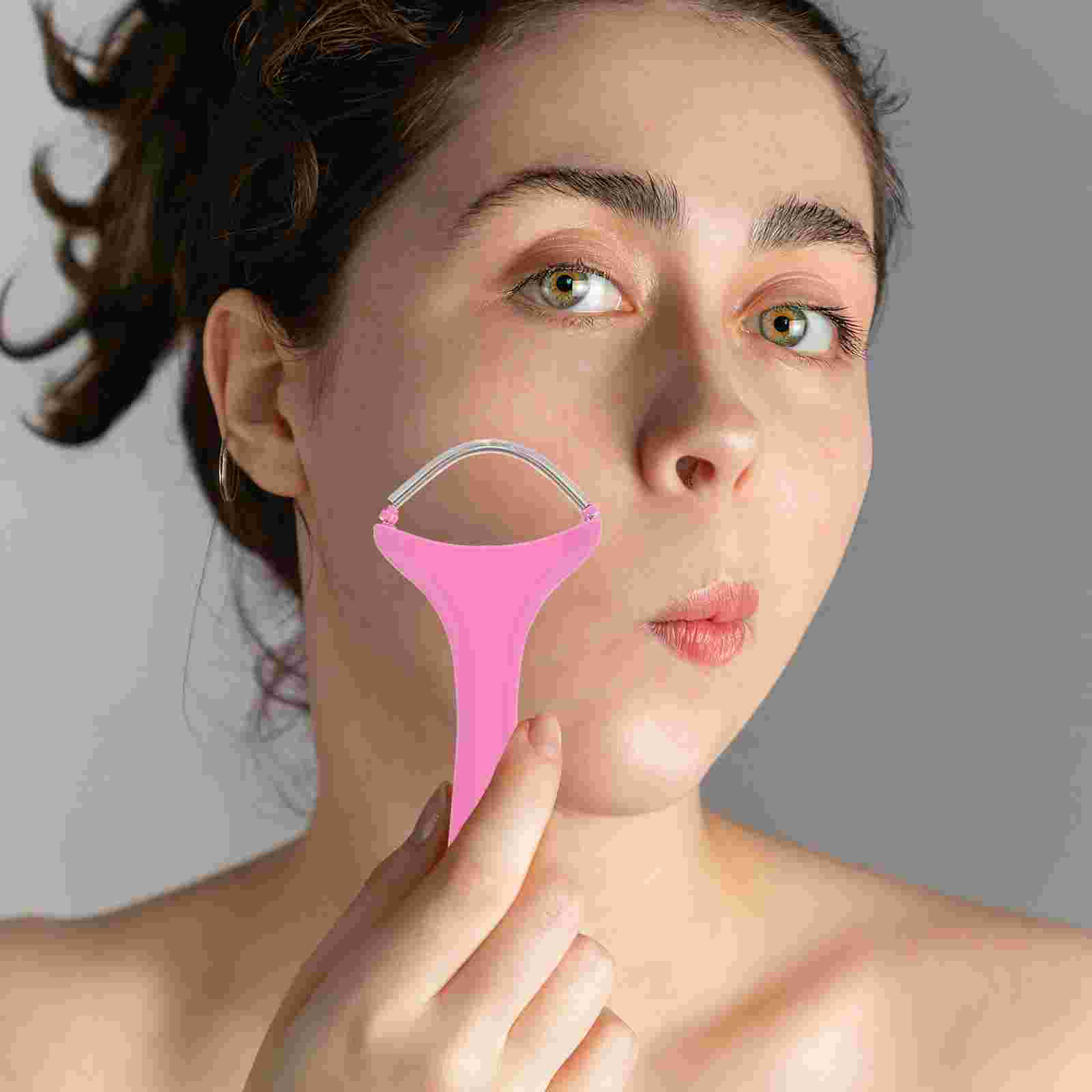 Verwijderingshulpmiddel Voor Het Verwijderen Van Gezichtshaar Verwijderaar Veerscheerapparaat Draagbaar Handmatige Epilator Trimmer Roller Baard