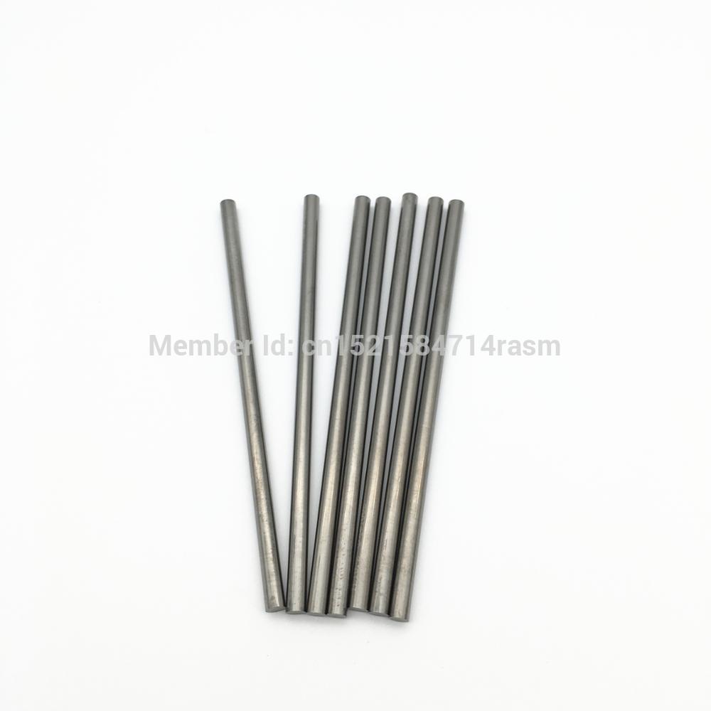 Klot wolfraam massief hardmetaal ronde staaf 4mm-10mm x 150mm/200mm verlengde staaf  k10