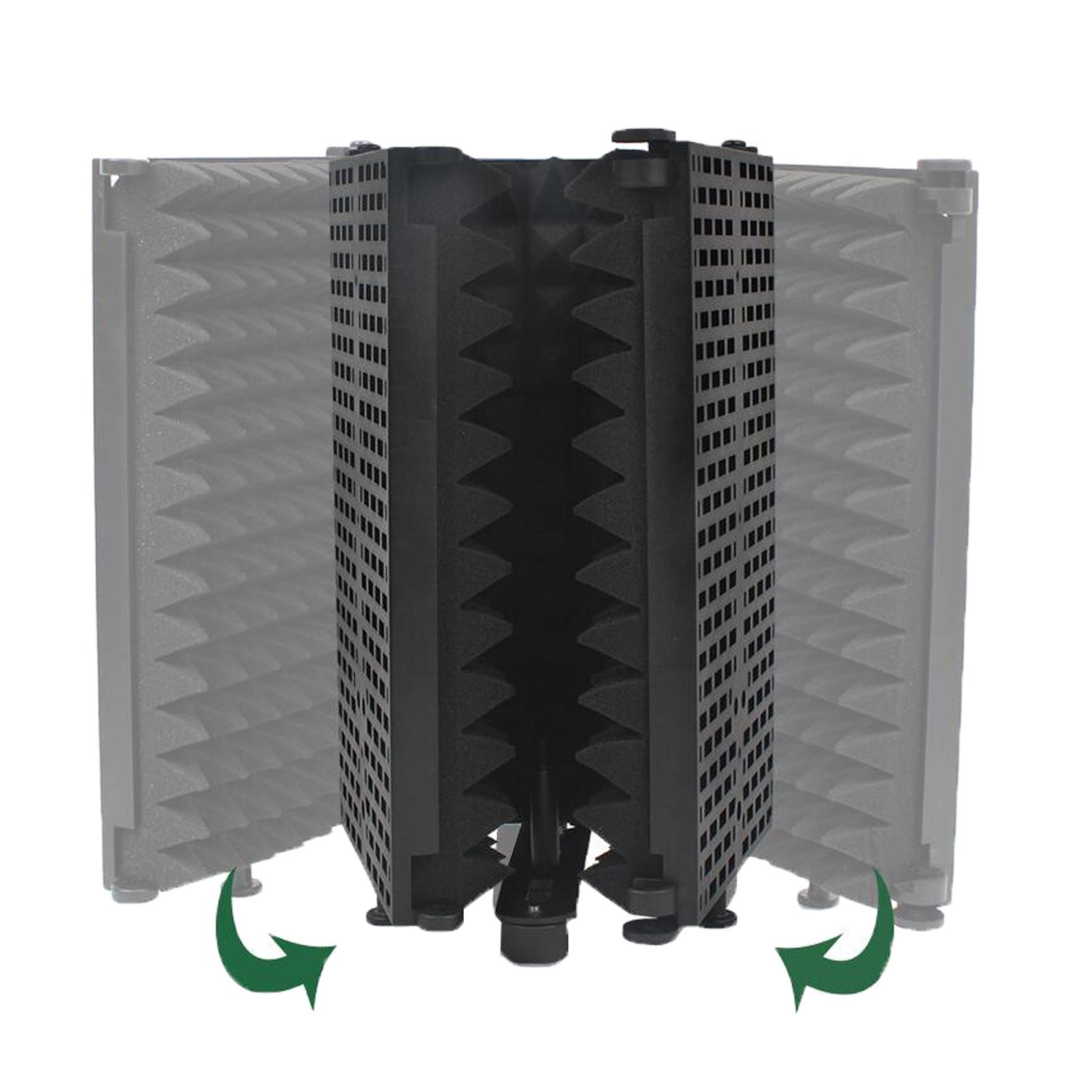 Studio Microphone Isolation Shield Soundproofing Panel for Home Studio