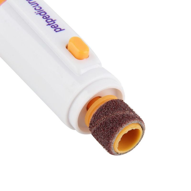 1pc Nail Trimmer Clipper for Pet Vogue Electric Portable Nail-neatening Kit Pet Dog Cat Nail Rubbing Tool(Battery Not Included)