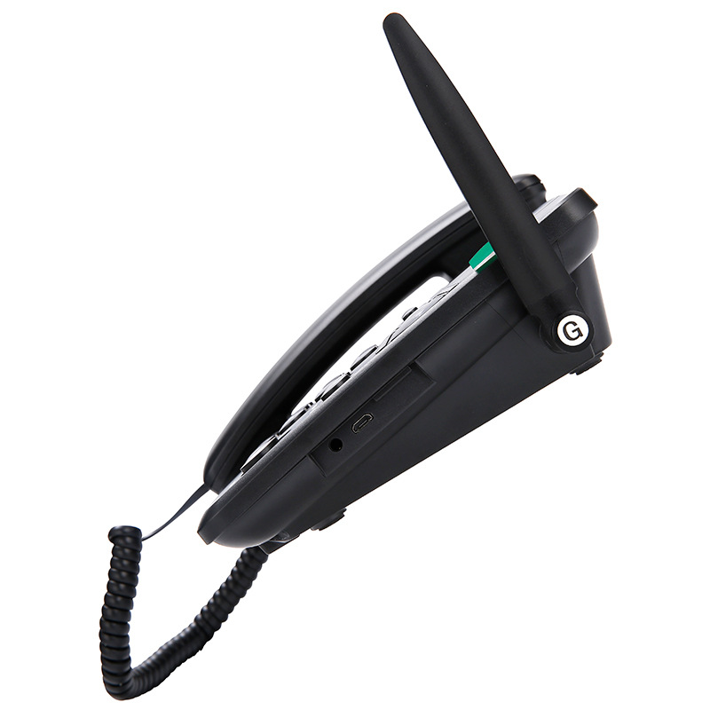 Beamio – téléphone portable 3G/4G sans fil, double carte SIM, multilingue, noir, pour maison et bureau, enregistrement d&#39;appels