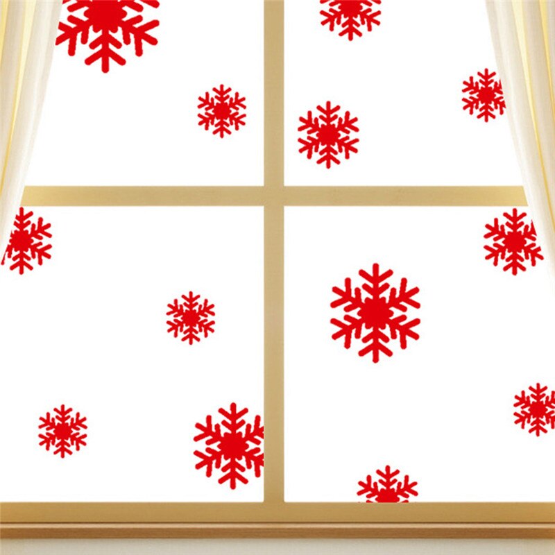 Winter Sneeuwvlok Muurstickers Sneeuw Vlokken Raamstickers Jaar Kerst Window Muurstickers Xmas Christmas Decor