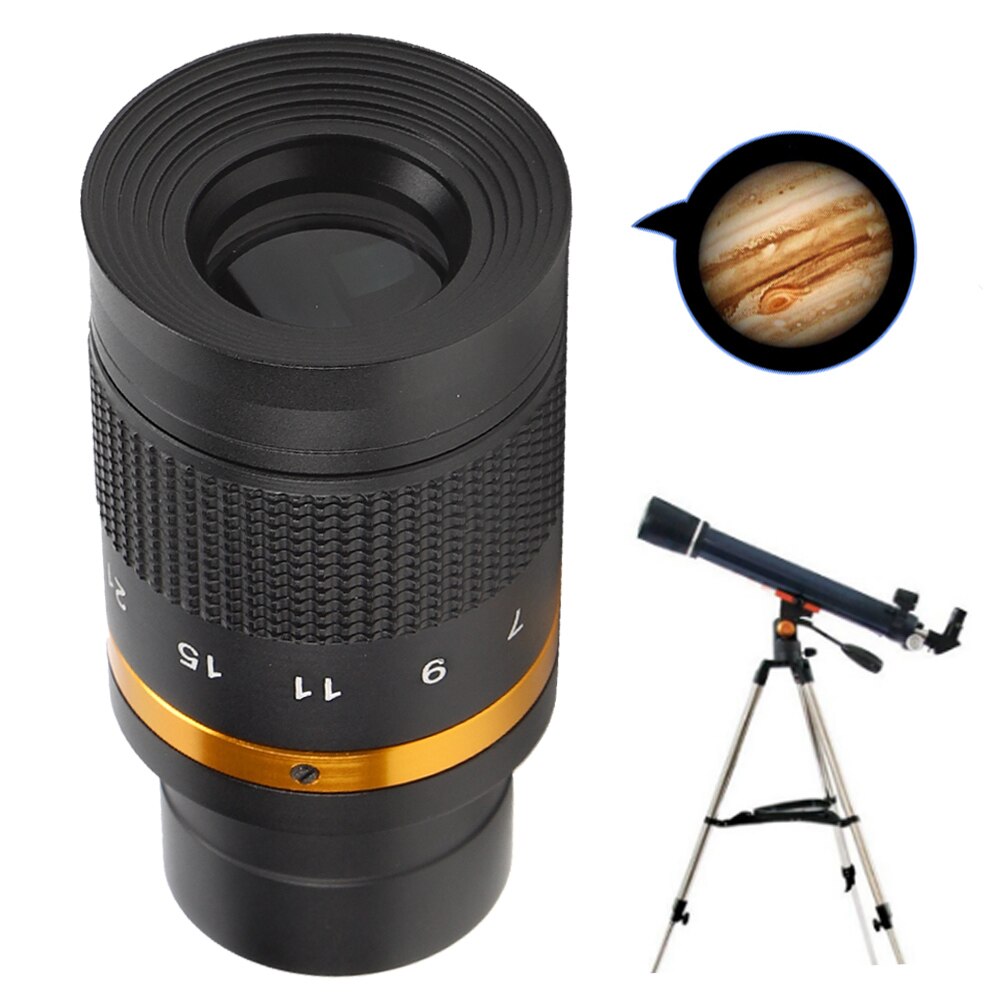 Astronomische telescoop 7 21mm continue zoom oculair observatie 1.25 inch /31.7 mm zwarte foto studio zoom oculair