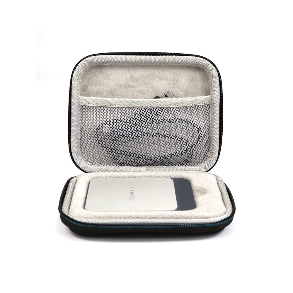 Draagbare Eva Hard Case Voor Seagate Snelle Ssd 250Gb 500Gb 1Tb 2Tb Externe Ssd Externe Harde drive-Travel Carrying Opbergtas