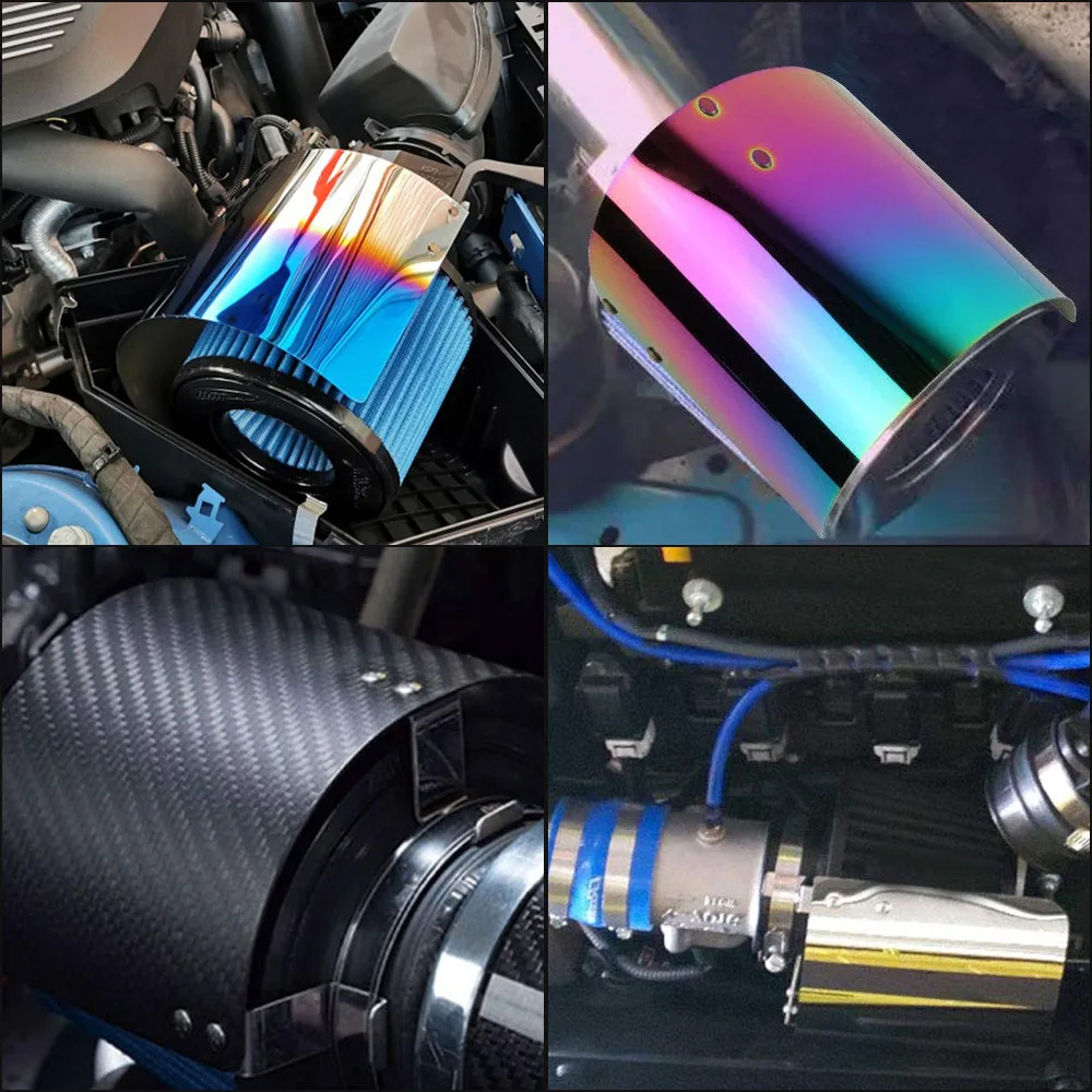 Universele Aluminium Film Auto Stuurhoes Warmte-is