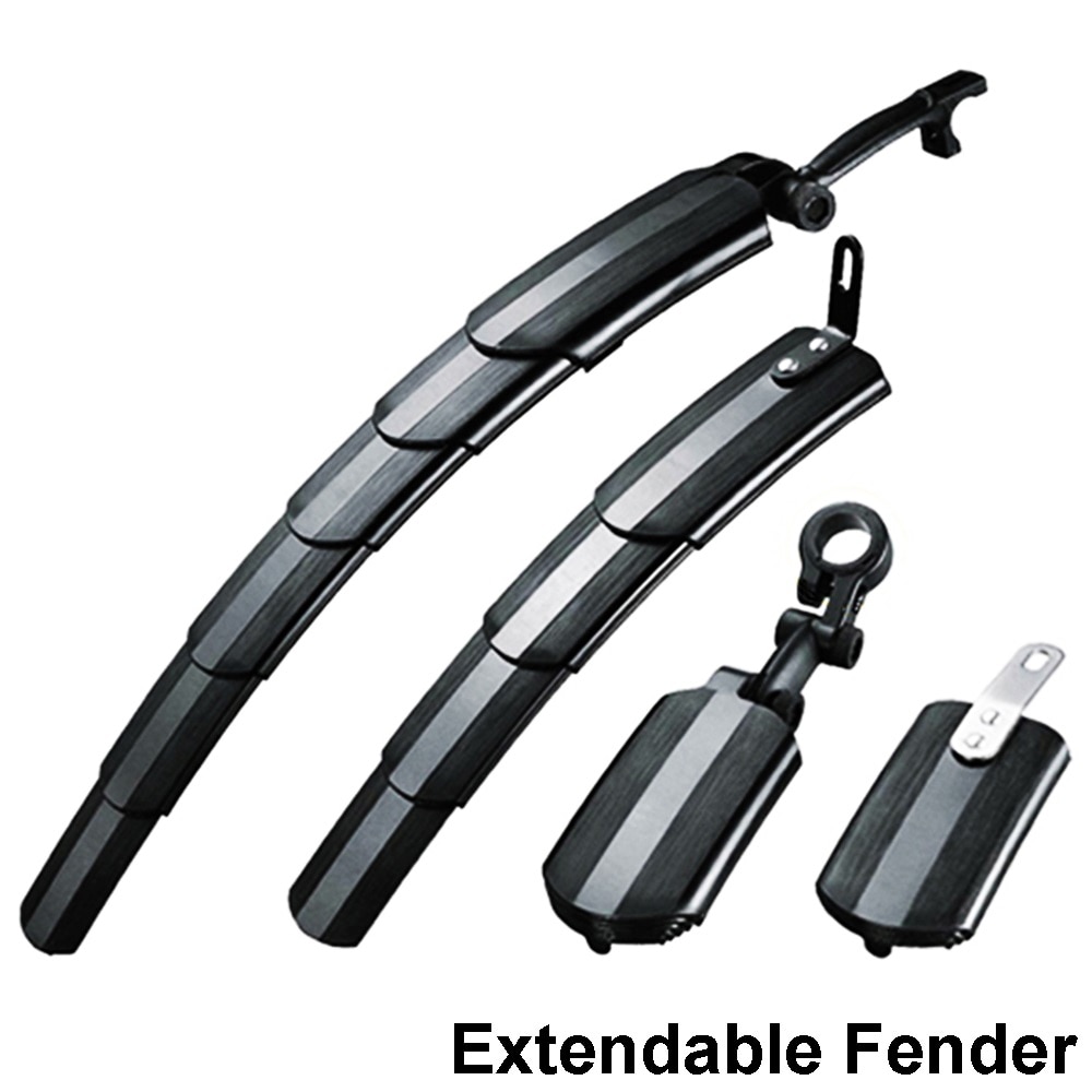 Guardabarros extensibles para bicicleta de montaña, guardabarros delantero y trasero, AM Enduro DH, 26, 27,5, 29