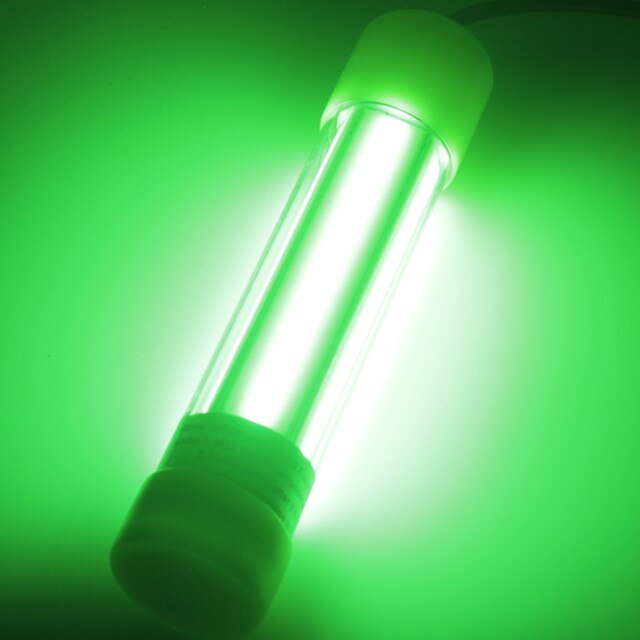 12V vert lampe LED pour la pêche attirant les poissons sous-marine LED nuit leurres lampes pour bateaux quais outils de pêche