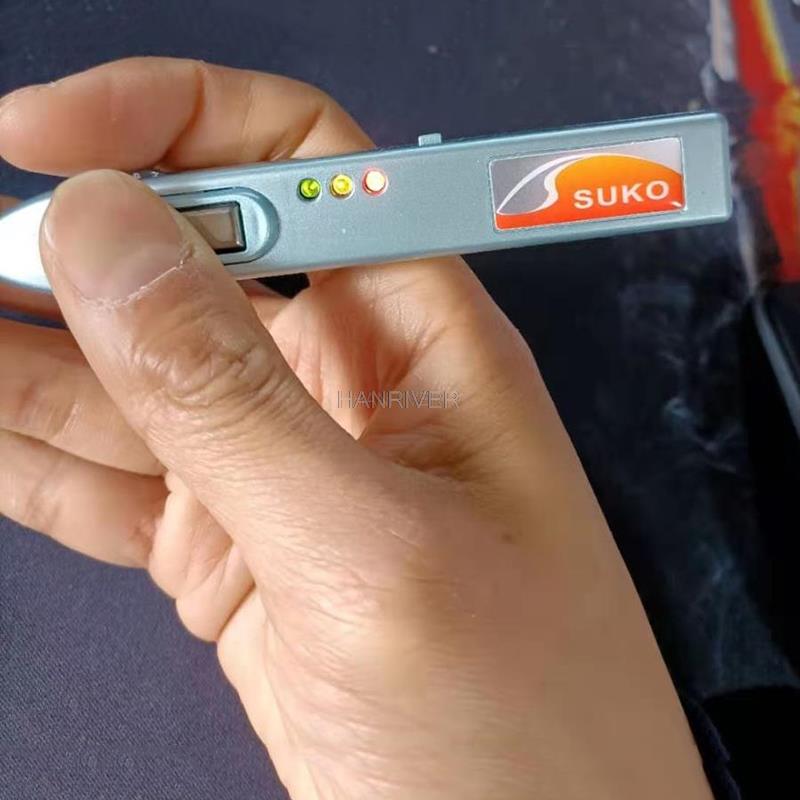 Stylo de détection auriculaire, points d&#39;acupuncture, graines de Vaccaria, 100a