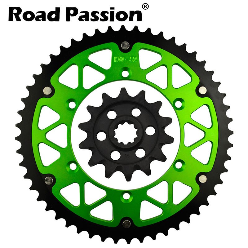 vei lidenskap motorsykkel bak 48t tannhjul / kjedehjul til suzuki rmz 250 rm-z250 rmz 250 2004 2005 2006 passe 520 kjede
