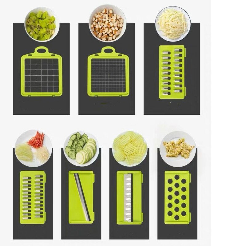 Artence – outil multifonctionnel pour fruits et légumes, broyeur de pommes de terre, Mandoline, trancheur, éplucheur, râpe à carottes