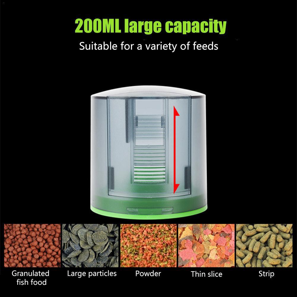 Smart Automatic Fish Feeder Aquarium Digital Fish Tank Electrical Plastic Timer Feeder Food Feeding Portable Fish Feeder Tool