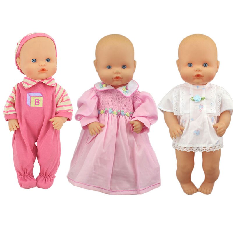 3 pièces en 1, beaux vêtements pour poupée Nenuco 35 cm Nenuco y su Hermanita accessoires de poupée: a7