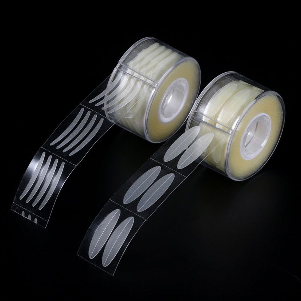 Onzichtbare Ooglid Tape Sticker Clear Beige Streep zelfklevende Natural Eye Tape Makeup Tools Eye Vouw Ooglid Shadow Sticker