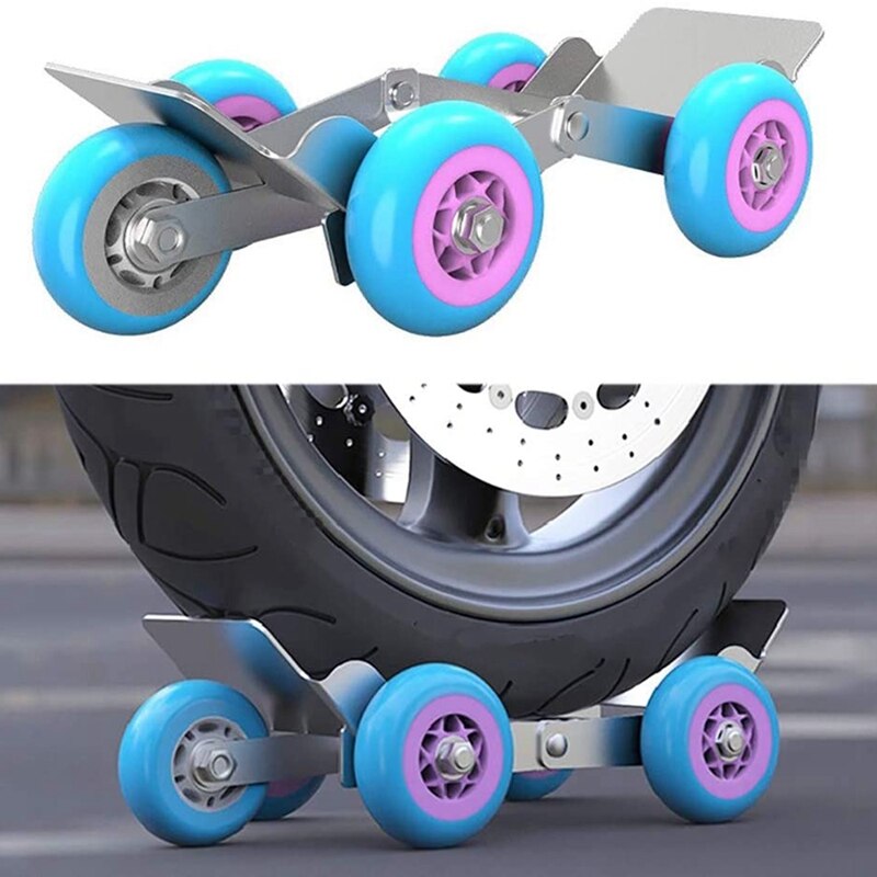 Elevador de extractor de rueda, extractor de neumáticos plano remolque de emergencia eléctrico autorescate remolque con 5 ruedas para motocicleta Ebike