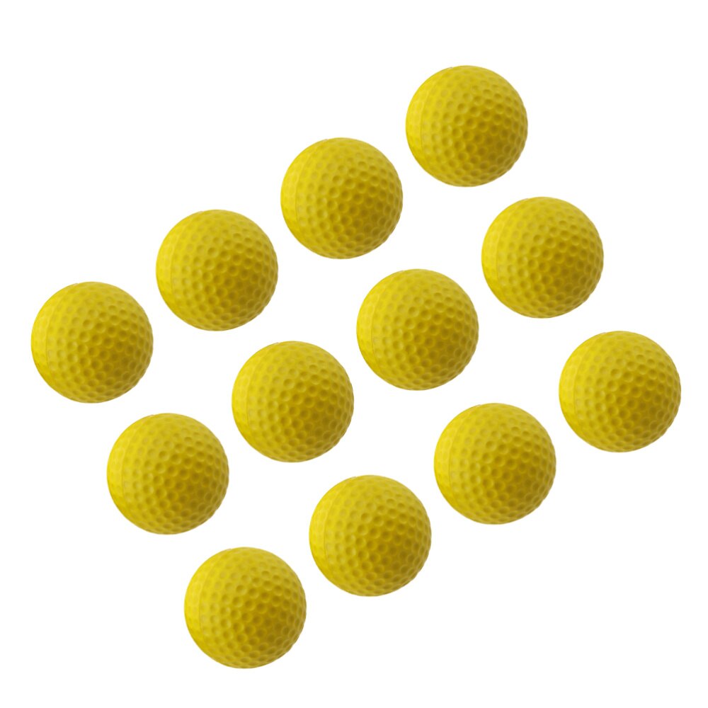 Soft Balls High Elastic Aid Balls Practice Balls Training Balls for Exercise Practice: Yellow 1