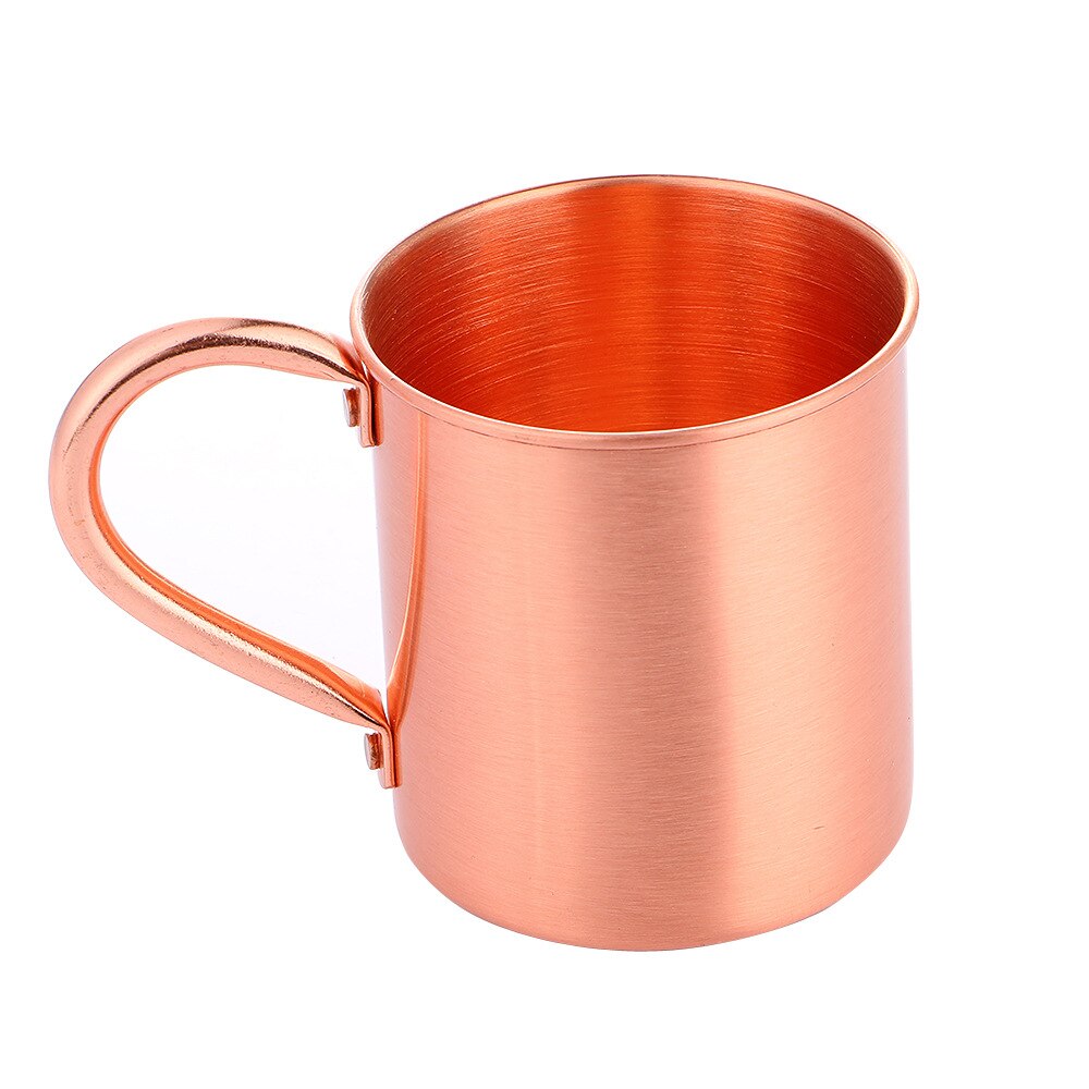 100%  rena koppar moscow mule mugg solid slät utan innerfoder för cocktail kaffe öl mjölk vatten